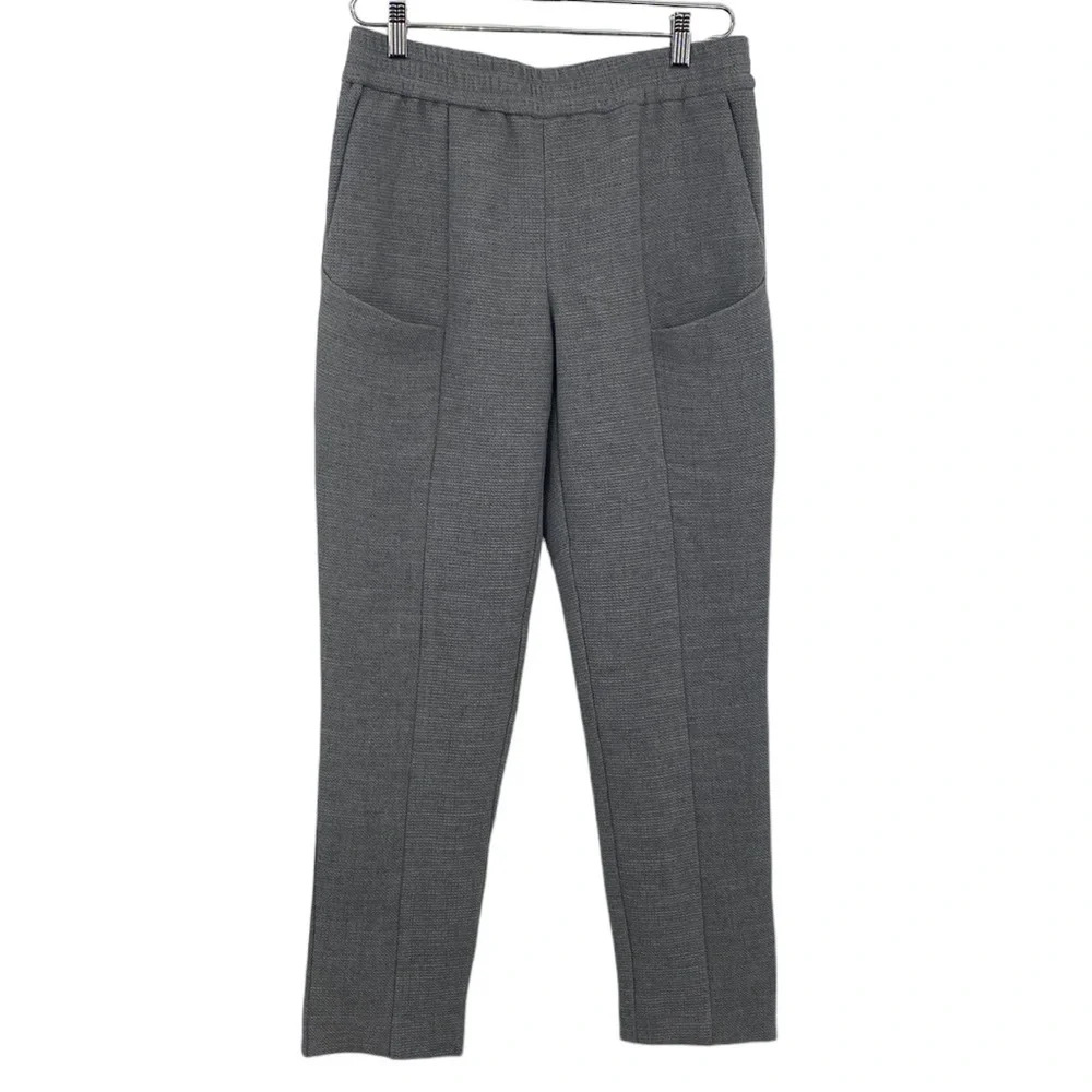 Thakoon Addition Ankle Pants Womens Size 4 Gray Elastic Waist Pull-on‎ Trousers